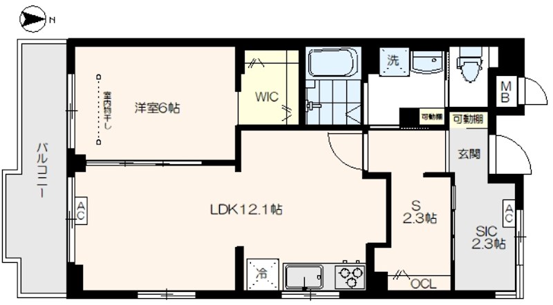 メゾンロアール 間取り