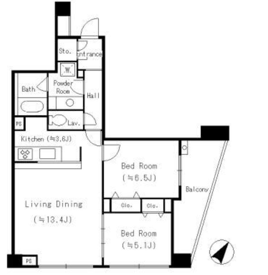 パークキューブ平和台 間取り