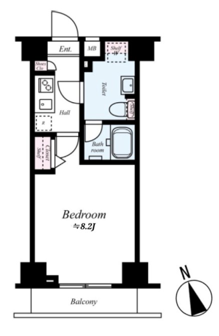 プレール・ドゥーク練馬中村橋 間取り