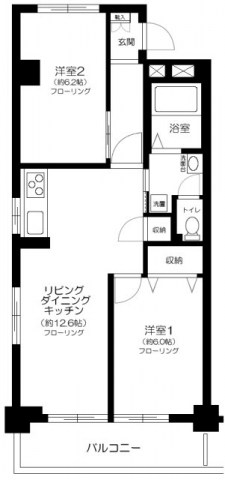 リシェル氷川台 間取り