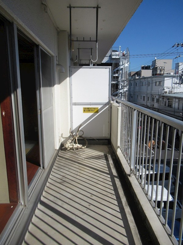 リシェル氷川台 ベランダ