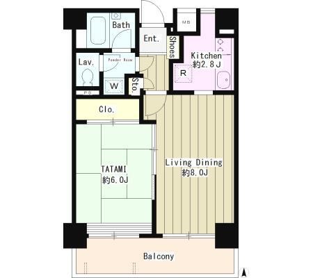フォーレスト中村橋 間取り