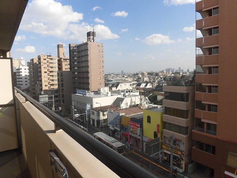 フォーレスト中村橋 ベランダ