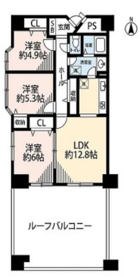 タウンシップ豊玉 間取り