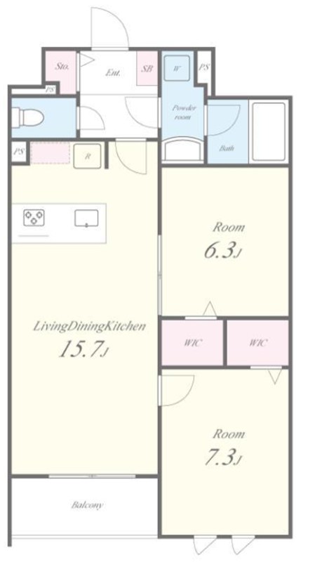 Stadt Nerima-kasugacho 間取り