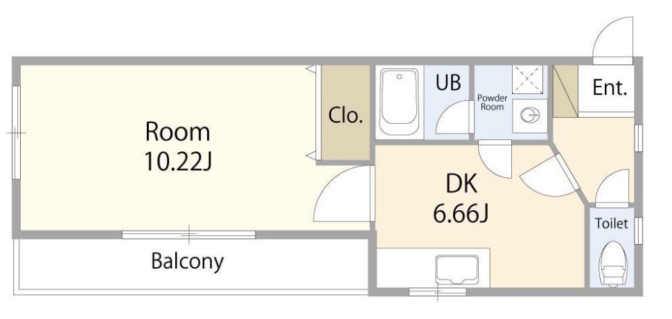 Sunny Blocks 間取り