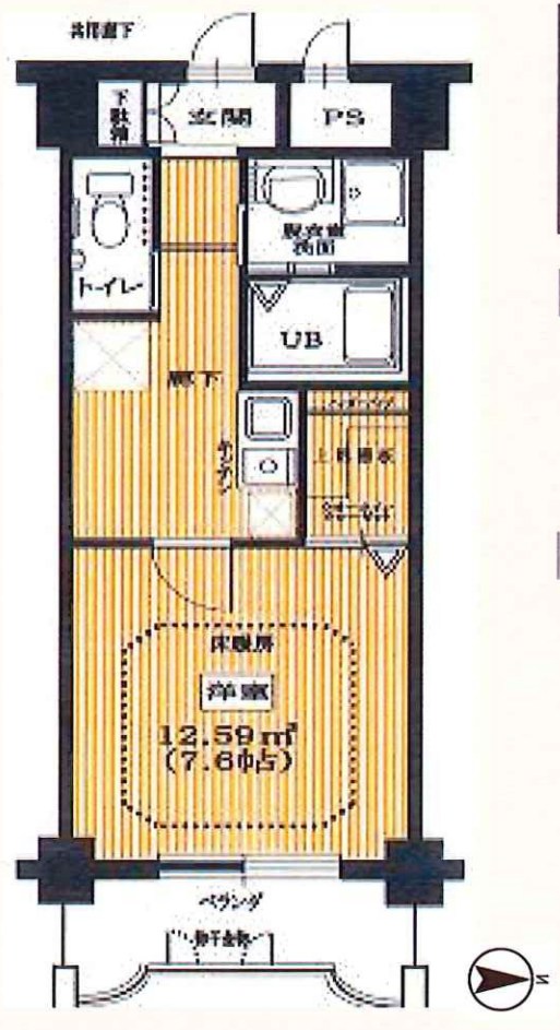 サウザンドリバー 間取り