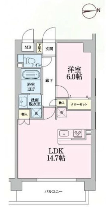 アプリカーレ練馬 間取り