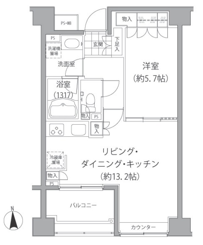エーデル練馬 間取り