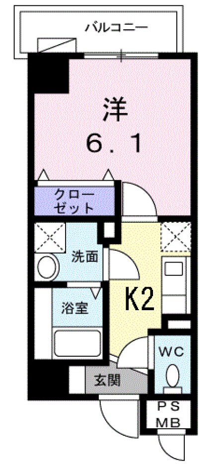 笹山ハイツ 間取り