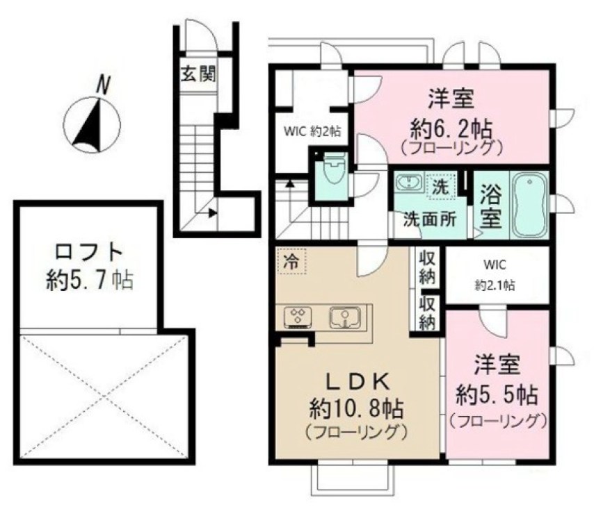 アボンリービレッジ 間取り