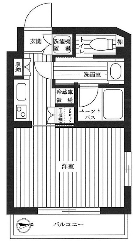 ルーブル富士見台 間取り