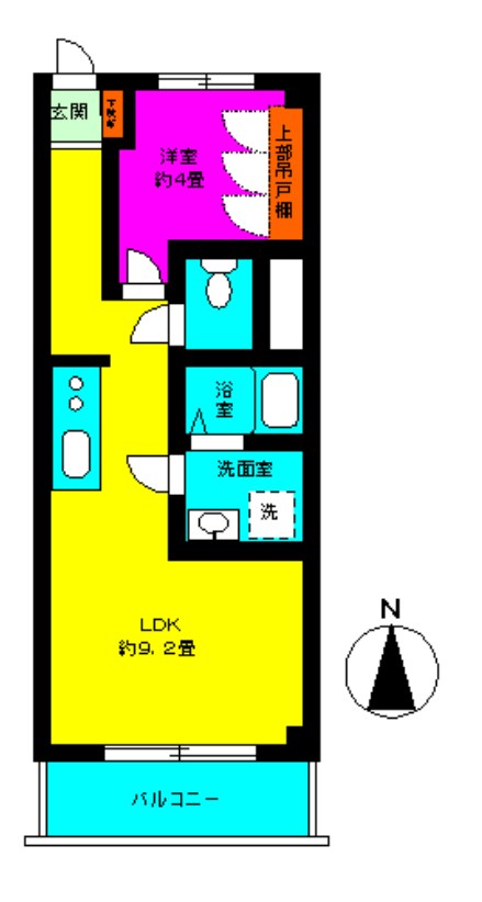 富士見台ファミリーコーポ 間取り