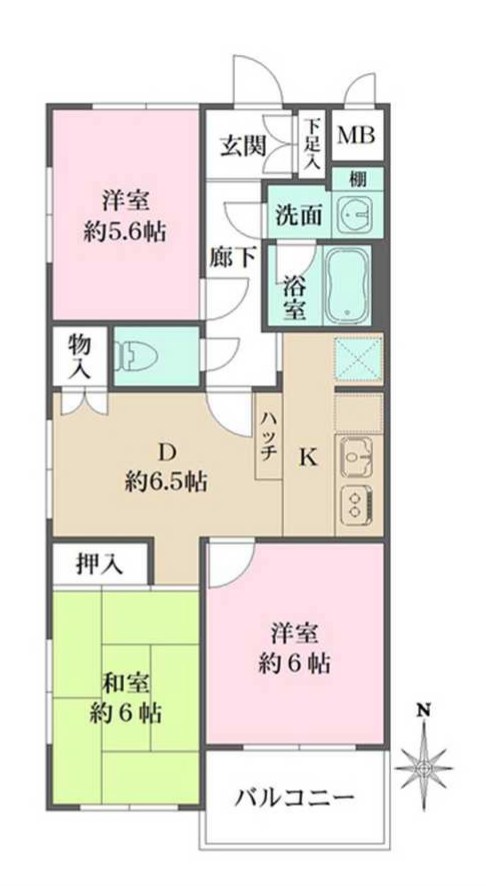 セントラルパーク氷川台 間取り