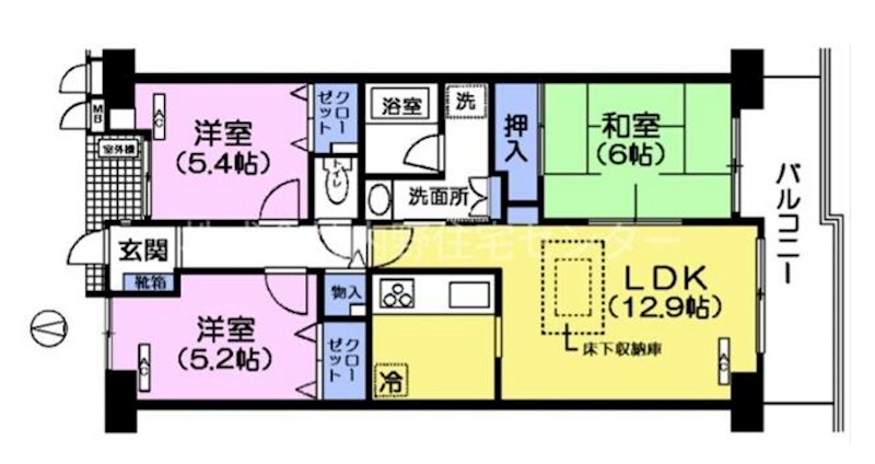 スクエア鷺宮 間取り