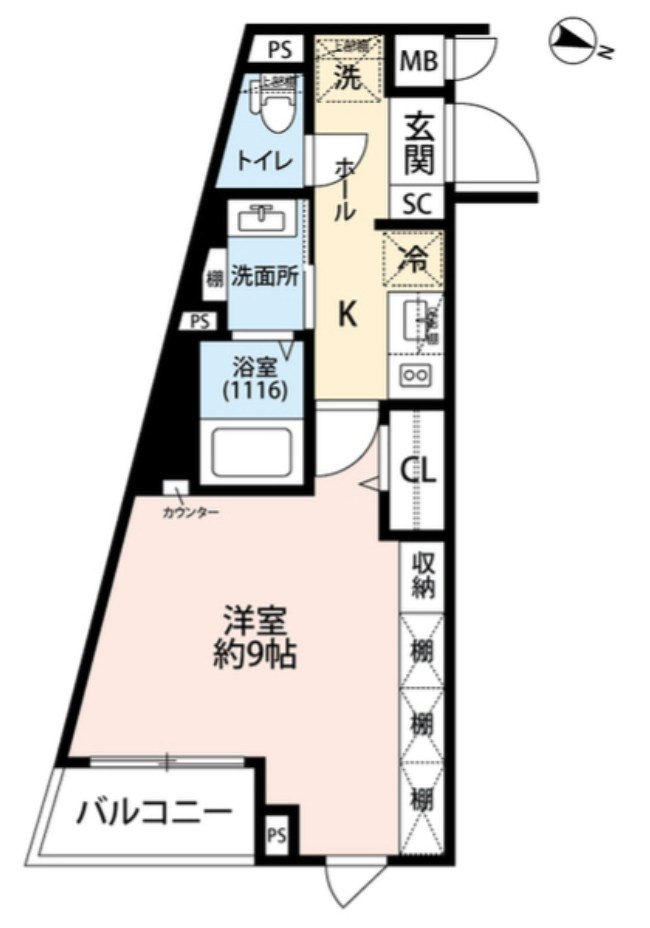 プレール・ドゥーク練馬Ⅱ 間取り