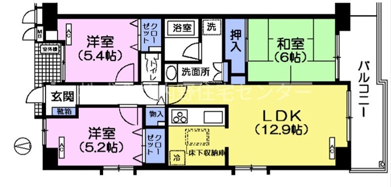 スクエア鷺宮 間取り