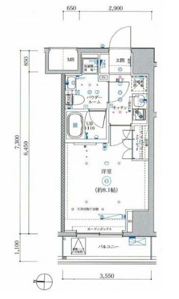 イアース練馬 間取り