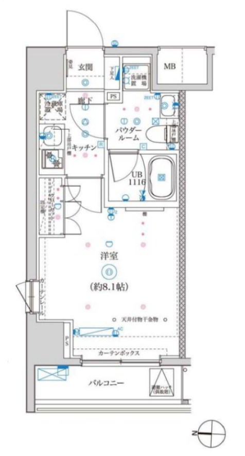イアース練馬 間取り