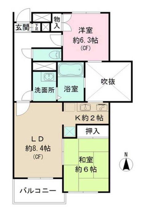 セントラルパーク氷川台 間取り