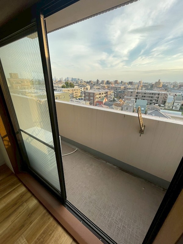 セントラルパレス ベランダ