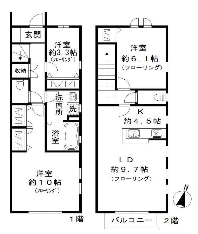 メゾン松風 間取り