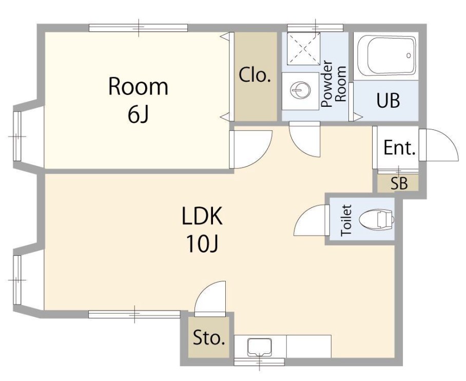 アジュール 間取り