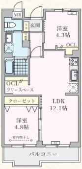 メゾンロアール 間取り