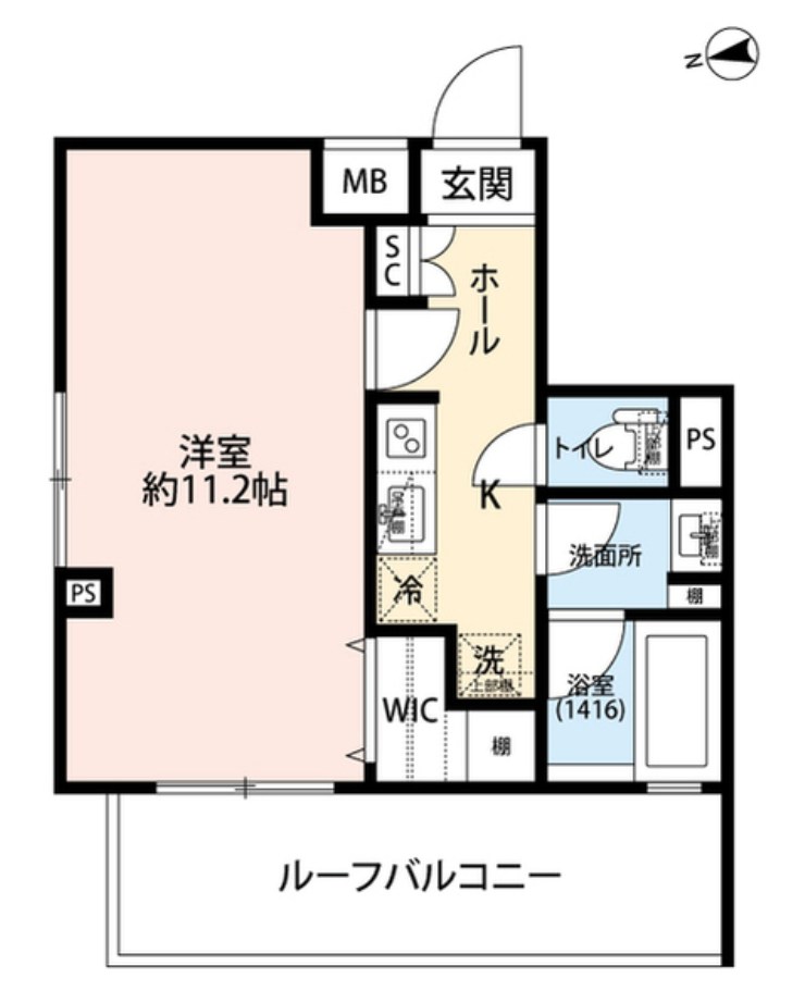 プレール・ドゥーク小竹向原 間取り