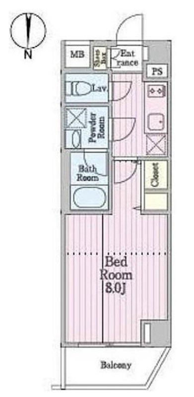 ブライズ中野江古田 間取り