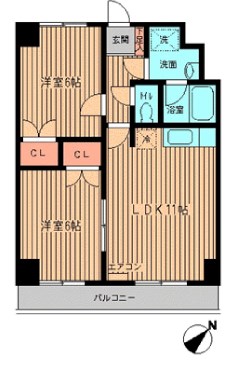 サンプレイス早宮 間取り