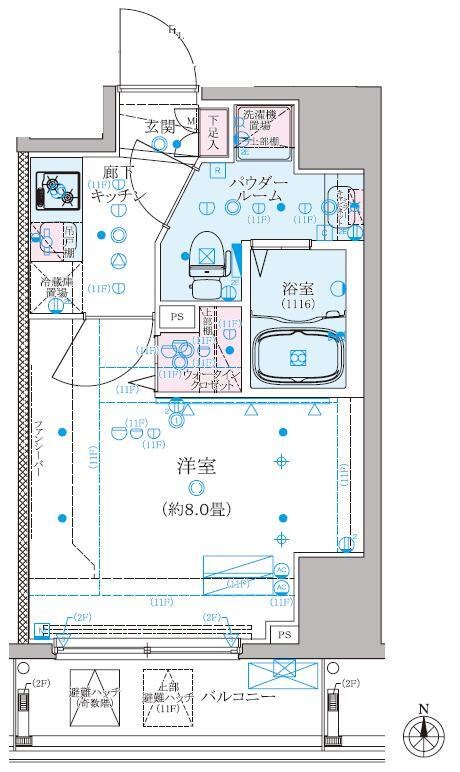 クレイシア練馬駅前 間取り