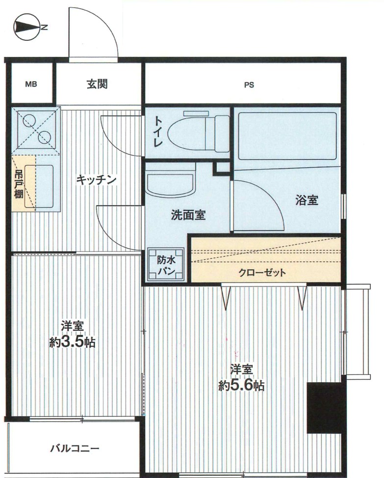 ハイライフ桜台 間取り