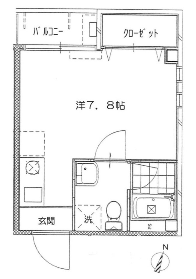 ファブール中村橋 間取り