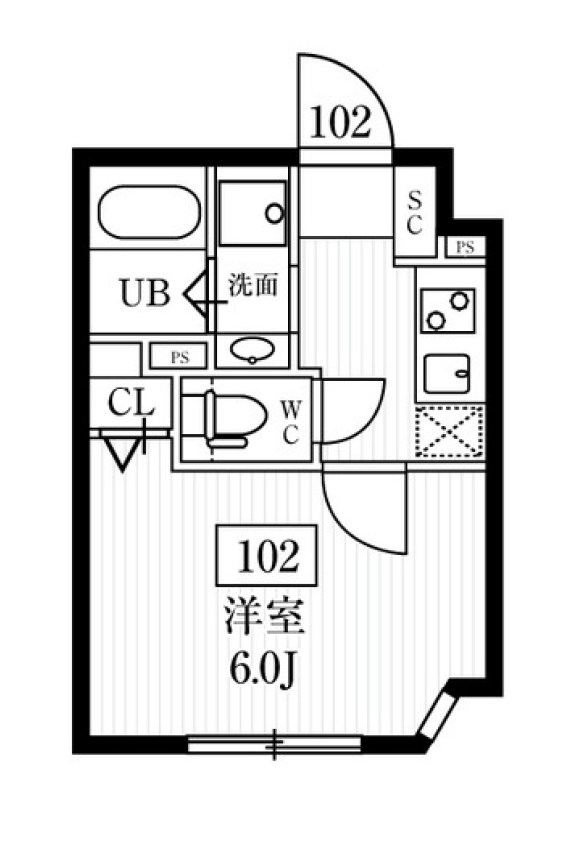 エルファーロ練馬 間取り