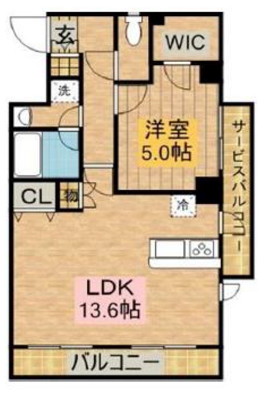 Prescelto壱番館 間取り