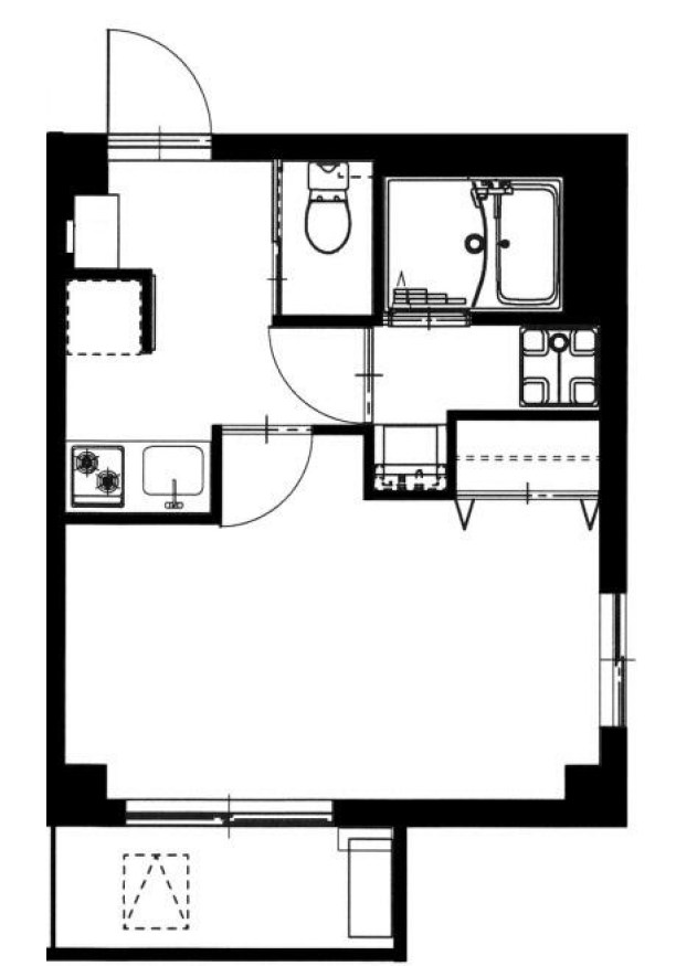 b'CASA練馬(ビーカーサネリマ） 間取り