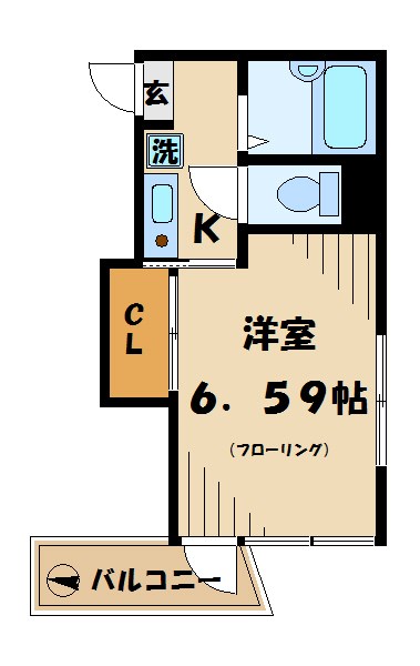 クレバーズハイム練馬 間取り図
