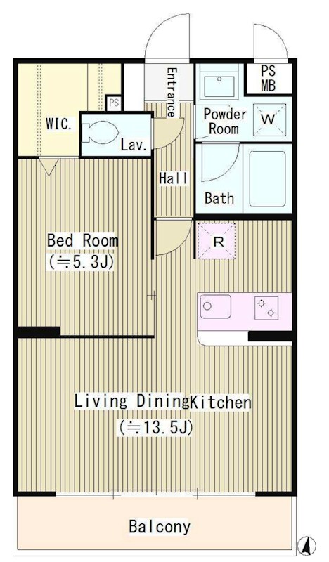 フェアフォレスト540 間取り