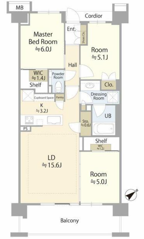 パークホームズ上板橋 間取り