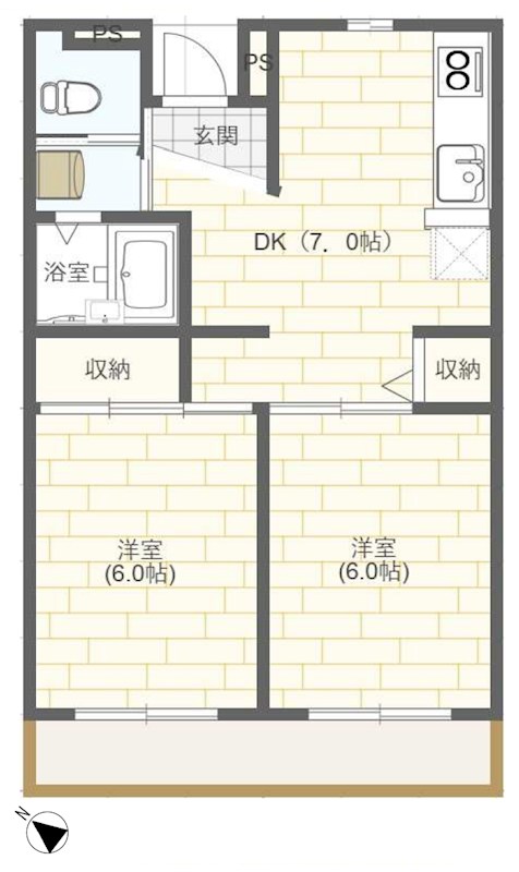 マイルド中村橋 間取り