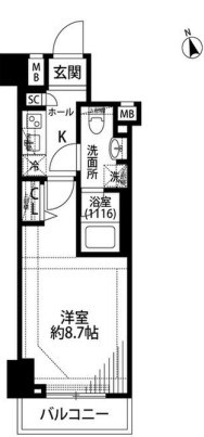 プレール・ドゥーク練馬中村橋 間取り