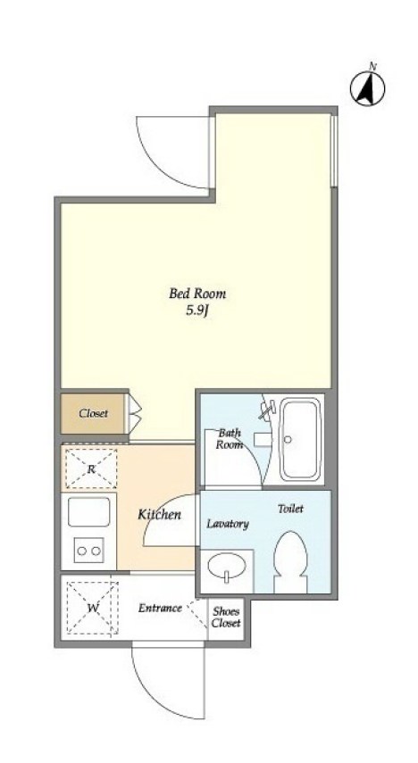 THE　RESIDENCE　DDI　NERIMA 間取り