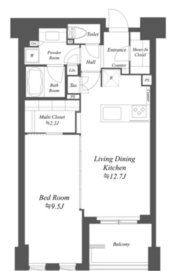 プライマル練馬豊島園 間取り