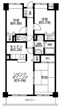 クレストB 間取り