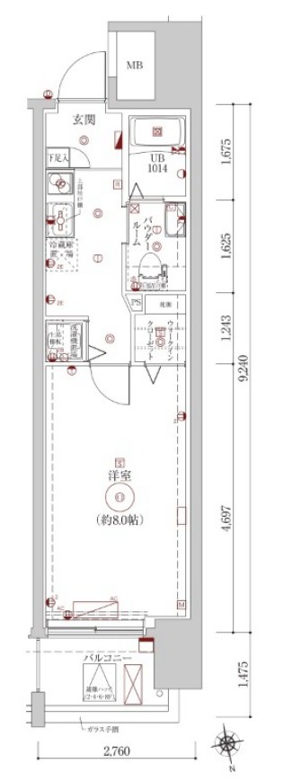 LUMEED江古田（ルミードエコダ） 間取り