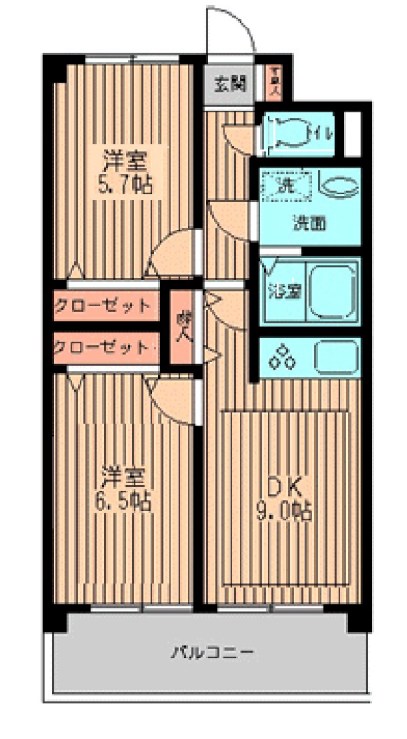 サンライフ氷川台 間取り