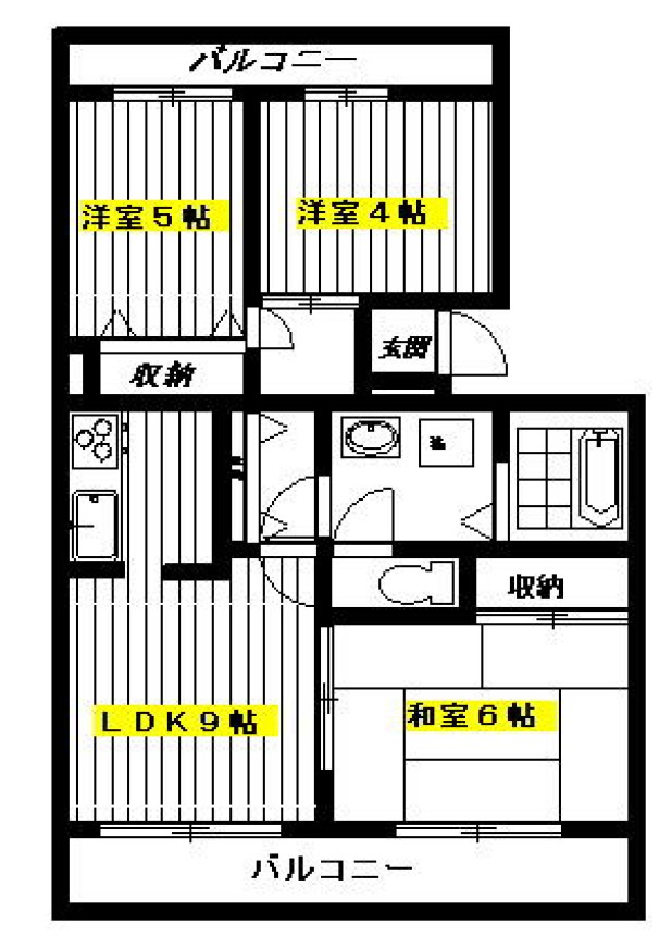 ヴィラージュ中村橋 間取り