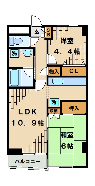 アドバンス江古田 間取り
