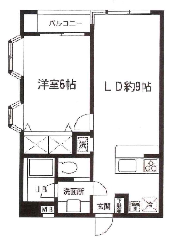 ルクレ東長崎 間取り